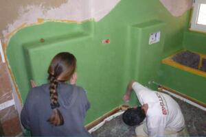 Tadelakt Verarbeitung