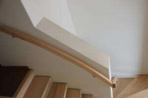 Kalkputz mit runden Ecken