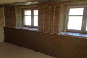 Wandheizung gefüllt