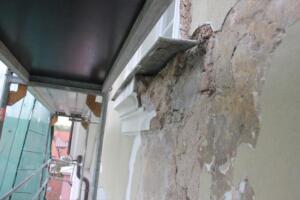 Fehlendes Stuckprofil