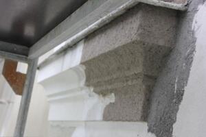 Ergänztes Stuckprofil